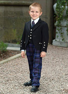 Boys Black Crail Trews Outfit