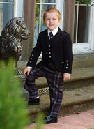 Boys Black Crail Trews Outfit