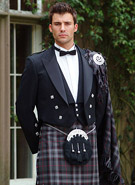 Prince Charlie and Belted Plaid Kilt Outfit